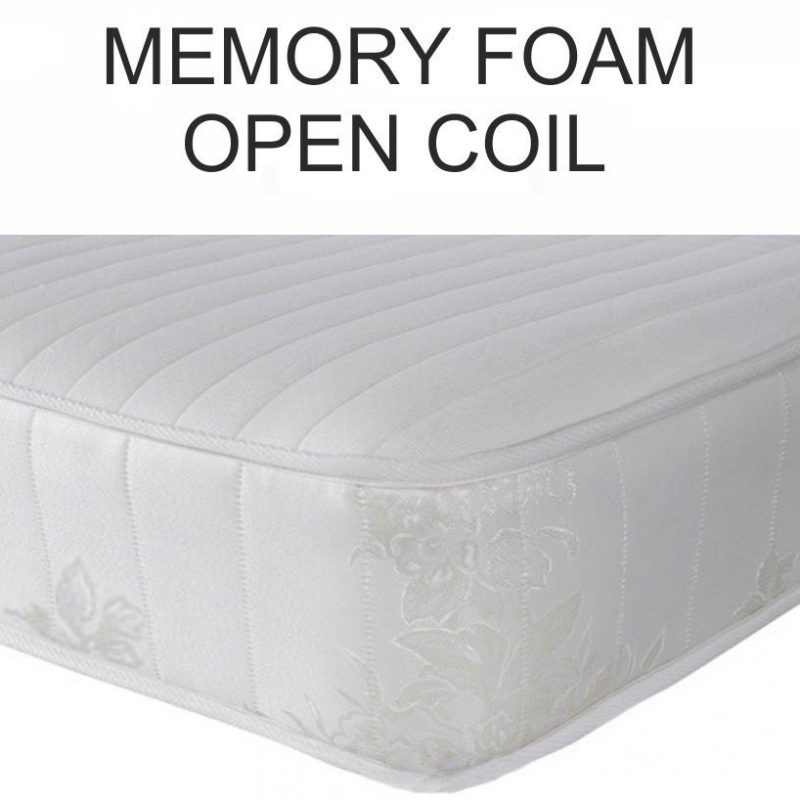 Memory Foam Open Coil
