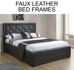 Faux Leather & Fabric Bed Frames