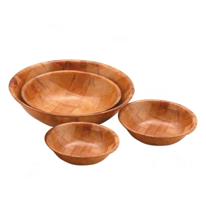 Woven Wood Bowls