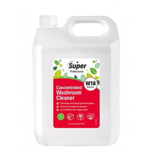 W18 Washroom Cleaner (Concentrated) 5 Litre – Vega Direct