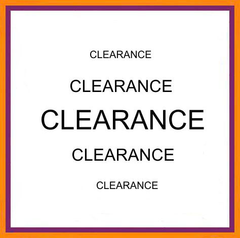 CLEARANCE